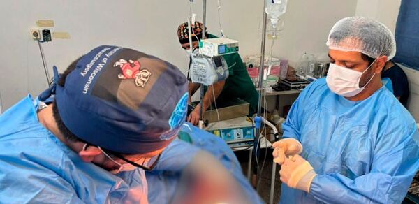 Hospital General de Villa Elisa realiza su primera cirugía cerebral