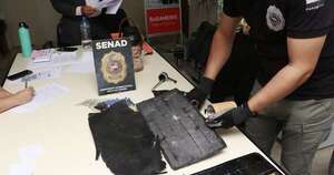 La Nación / La Senad detecta cocaína negra oculta en cuadros artísticos con destino a Australia