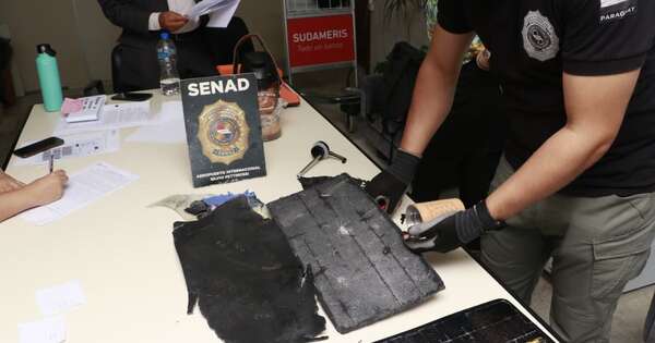 La Nación / La Senad detecta cocaína negra oculta en cuadros artísticos con destino a Australia