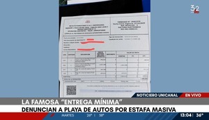 Denuncian a playa de autos por estafa masiva bajo la modalidad “entrega mínima” | Unicanal