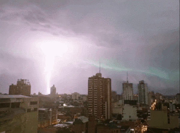 ¡Atención! Se activó alerta por tormentas para esta noche - Clima - ABC Color