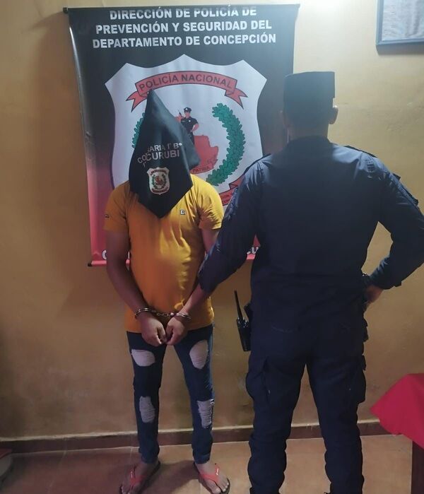 Detienen a joven con orden de captura durante control preventivo en la ruta PY05 - Concepción al Día