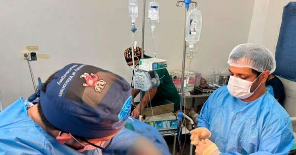 La Nación / Histórico: realizan la primera cirugía cerebral en el Hospital de Villa Elisa