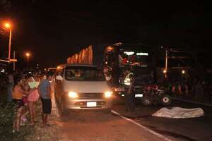 Tragedia vial en Pirayú: un muerto y un menor gravemente herido - Nacionales - ABC Color