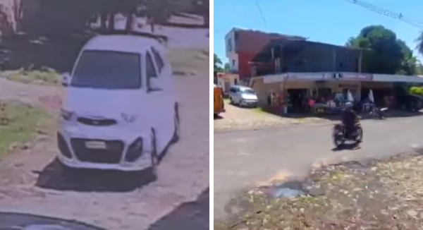 Asaltaron a repartidores mientras descargaban mercaderías en Lambaré - SNT