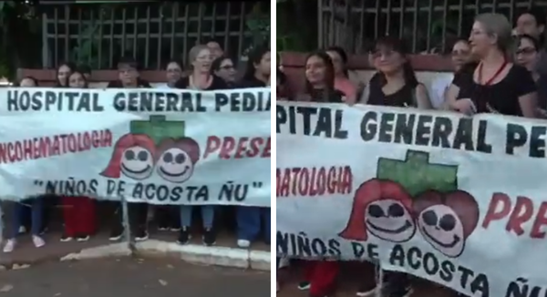 Trabajadores de la salud reclaman pago de salarios en hospital pediátrico - SNT