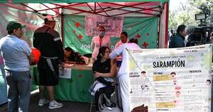 La Nación / México refuerza su campaña contra el sarampión ante ola de contagios