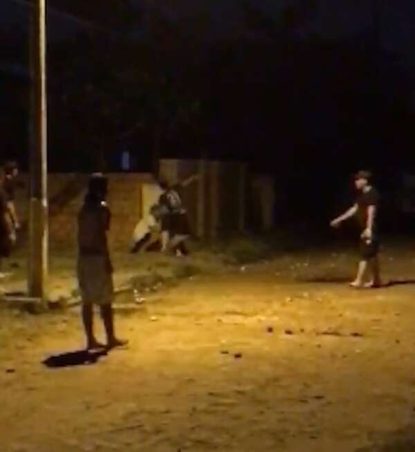 Video: batalla campal terminó con tres aprehendidos en Luque - Policiales - ABC Color