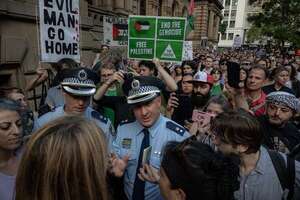 Protestas contra la visita del presidente israelí Australia: al menos 27 detenidos en Sídney - Mundo - ABC Color