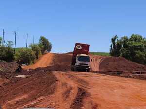 Obra vial en Itapúa progresa con múltiples frentes de trabajo