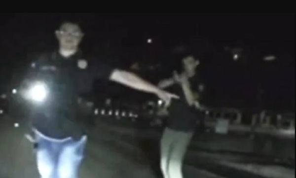 Graban a policías en supuesta barrera irregular sobre la ruta PY02