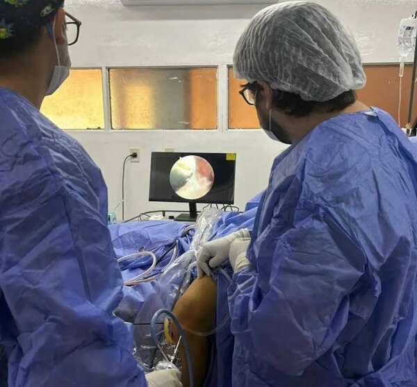 Hospital Regional de Caacupé concreta su primera cirugía artroscópica - Nacionales - ABC Color