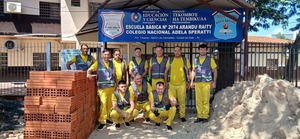 Presos colaboran en mantenimiento de primeras tres escuelas de Alto Paraná - ADN Digital