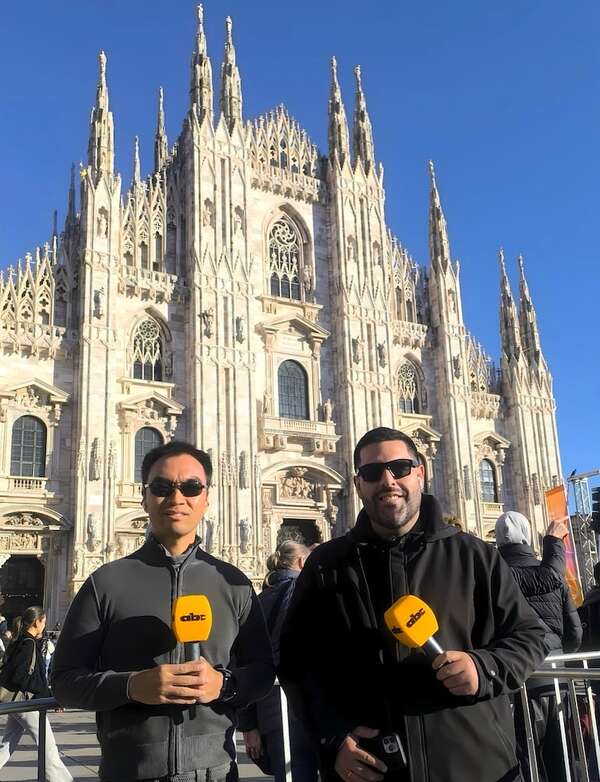 Los días mágicos de Chipi Vera y Dani Chung en los Juegos Olímpicos de Invierno - Gente - ABC Color