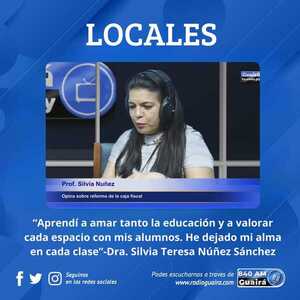 SILVIA TERESA NÚÑEZ SÁNCHEZ ANUNCIA SU LIBRO SOBRE RAMÓN INDALECIO CARDOZO Y SU LEGADO EDUCATIVO