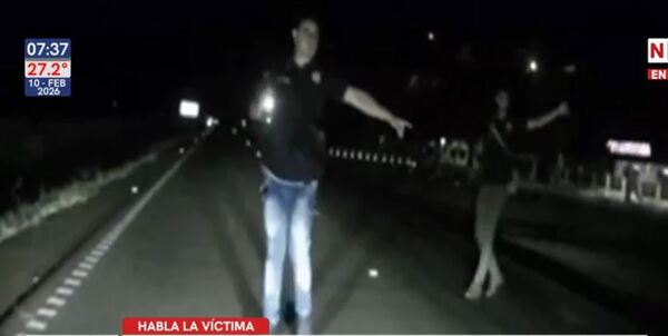 Familia denuncia intento de detención en presunta barrera policial irregular en Juan E. O'Leary