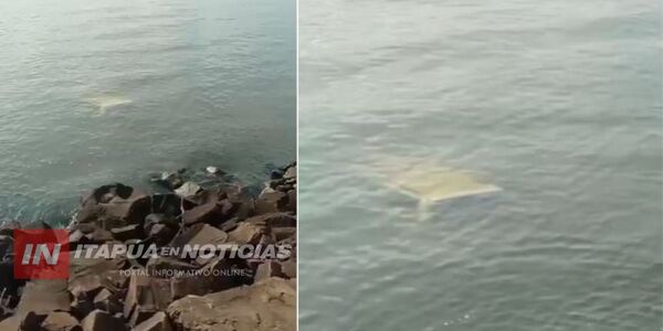 NO ENCONTRARON CUERPOS EN VEHÍCULO SUMERGIDO EN EL RÍO PARANÁ