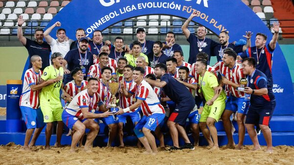 Los Pynandi se prepara para la Liga Evolución de fútbol de playa