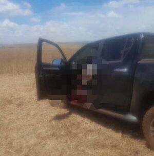 Doble homicidio en Canindeyú: brasileños fueron asesinados a balazos - trece