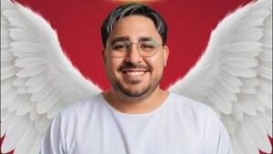 Vestido de ángel se lanzó como precandidato a concejal