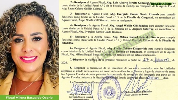 Emiliano Rolón envía al Chaco a agente tras polémica desestimación