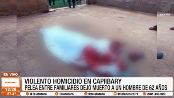¡Terrible! Violento homicidio en Capiibary