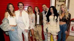 Los artistas que estuvieron en la casita de Bud Bunny