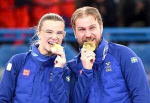 Suecia gana el oro en dobles mixtos de curling tras una intensa final ante Estados Unidos - Polideportivo - ABC Color