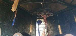 Incendio en la Catedral San Blas: templo queda cerrado hasta nuevo aviso; los santos se salvaron y se reanudan las misas diarias - ABC en el Este - ABC Color