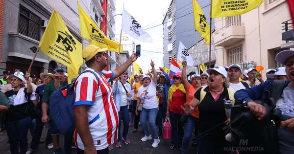 La Nación / Pese a la postergación, docentes no arrancarán las clases el 23