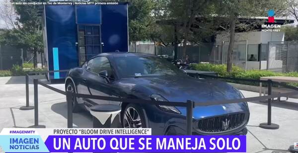 ITESM presenta primer minibús autónomo de América Latina