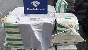 Brasil decomisó más de 73.000 kilos de cocaína en 2025