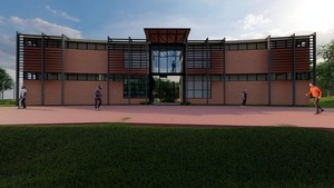 Palada inicial de la Casa del Atleta en la sede de la SND