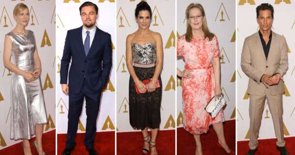 Diario HOY | Estrellas de Hollywood regresan a tradicional almuerzo del Óscar