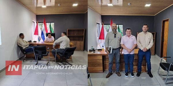 MUNICIPALIDAD DE TRINIDAD Y ANDE COORDINAN PROYECTOS PARA MEJORAR EL SERVICIO