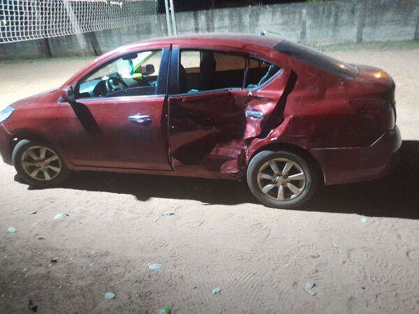 Motociclista sufrió graves lesiones tras choque contra automóvil en Horqueta - Concepción al Día