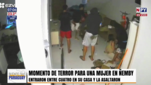 Terror en Ñemby: Entre 4 ingresaron a su vivienda y la obligaron a realizar una millonaria transferencia