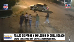 Así fue el violento intento de asalto a una empresa agroindustrial en Coronel Bogado