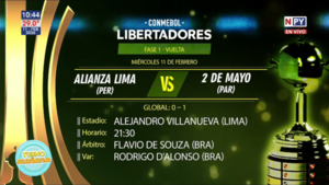 El "2" en busca de un histórico pase a la siguiente fase de la Copa Libertadores