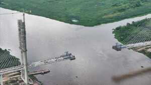 A solo 109 metros del abrazo definitivo: El Puente de la Bioceánica entra en su fase final