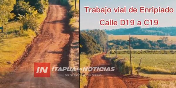 FINALIZAN OBRAS DE ENRIPIADO EN PUERTO SAMUHÚ