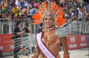 La Miss que sambó antes de su viaje a Nicaragua