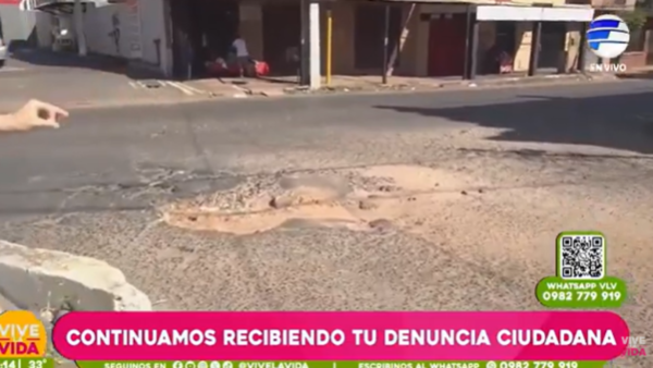 ¿Hasta cuándo tendremos calles en mal estado?
