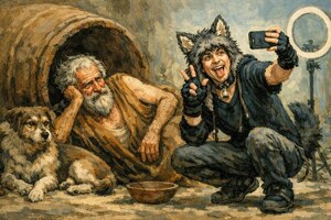 Vivir como perro: de Diógenes a los “therians” - El Trueno