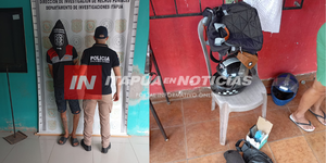 SOSPECHOSO DE ROBO OCURRIDO EN CAMBYRETÁ FUE IDENTIFICADO POR LAS CÁMARAS