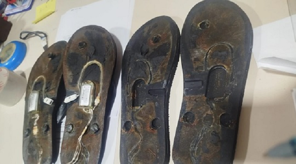 Detectan explosivo oculto en zapatillas en Tacumbú - Noticiero Paraguay