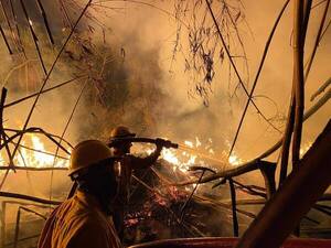 Popular / Cháke los incendios: prohibido quemar hasta el pasto