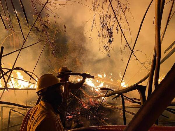 Popular / Cháke los incendios: prohibido quemar hasta el pasto