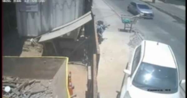 La Nación / Revelan imágenes del millonario asalto a contratista en el barrio Villa Morra