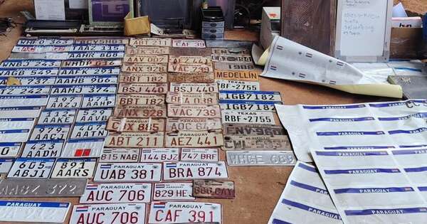 La Nación / Fiscalía desmantela red criminal dedicada a la falsificación de matrículas y documentos en CDE